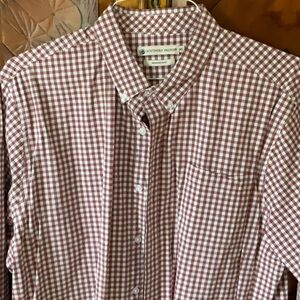 Southern Proper Men's Red Checkered Shirt